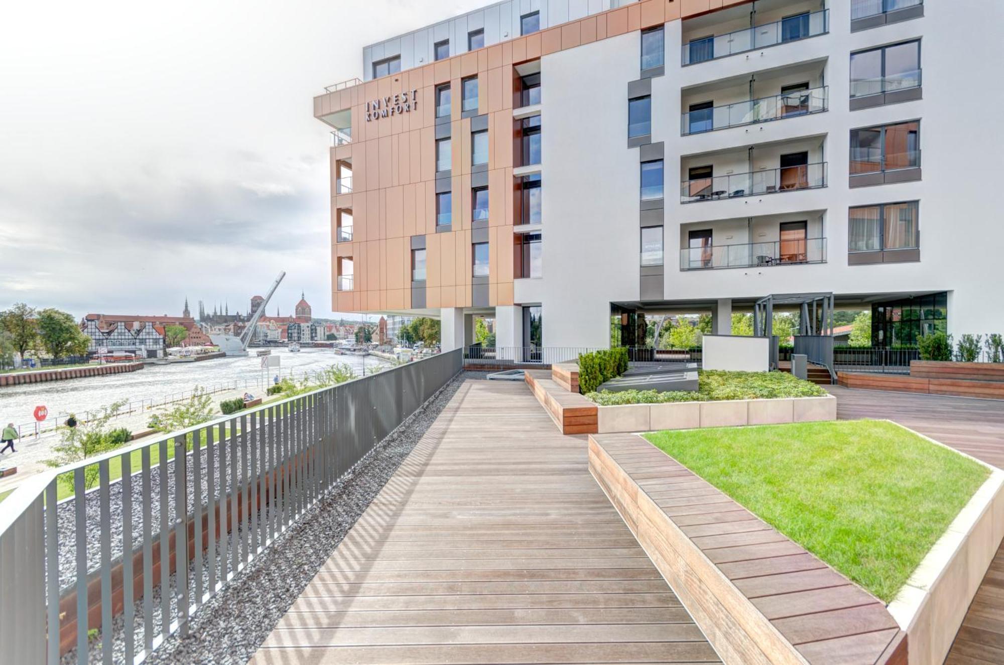 Brabank Riverside - Sauna, Business & Gym By Downtown Apartments Гданськ Екстер'єр фото
